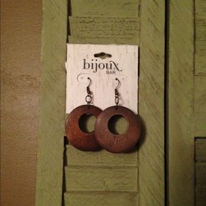 Bijoux bar wooden earrings